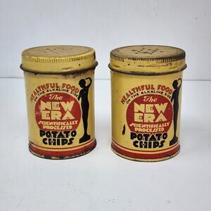 Vintage Art Deco Salt Pepper Shaker Set